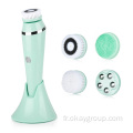 Mini brosses de nettoyage du visage en silicone électrique portable